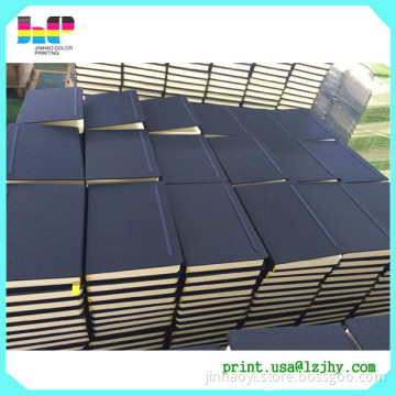 custom fabric cloth notebook printing binding price custom planners